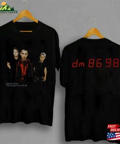 Depeche M0de 1998 The Singles Tour New Black Us Shirt Unisex Sweatshirt
