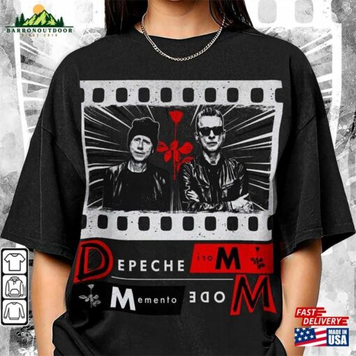 Depeche Mode 2023 Fall Tour Music Shirt 2 Sides Vintage Band 90S Y2k Sweatshirt Hoodie