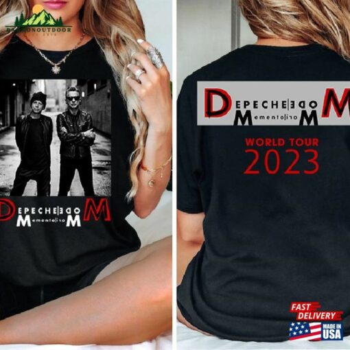 Depeche Mode 2023 Memento Mori Tour Shirt Unisex Classic