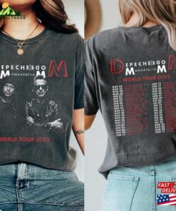 Depeche Mode Memento Mori Tour 2023 2 Sides T-Shirt Sweatshirt Band Fan Gift Hoodie
