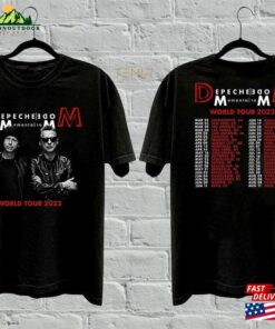 Depeche Mode Memento Mori Tour 2023 2Side Shirt T-Shirt Music Tee Sweatshirt