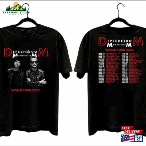 Depeche Mode Memento Mori Tour 2023 T-Shirt Gift For Fan Unisex