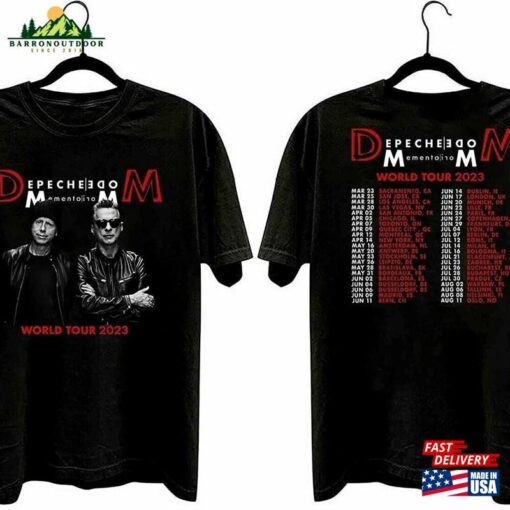 Depeche Mode Memento Mori Tour 2023 T-Shirt Music Sweatshirt Unisex