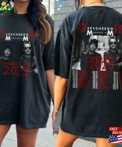 Depeche Mode Memento Mori World Tour 2023 Shirt Rock T-Shirt Merch Unisex Hoodie