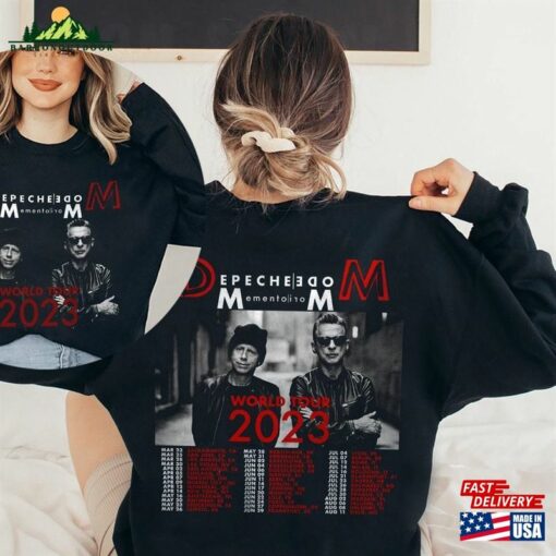 Depeche Mode Memento Mori World Tour 2023 Shirt Rock T-Shirt Merch Unisex Hoodie