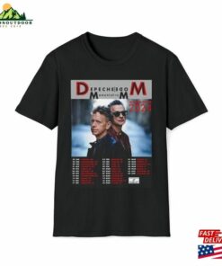 Depeche Mode Memento Mori World Tour 2024 Unisex Softstyle T-Shirt Hoodie Classic