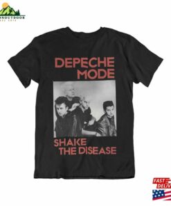 Depeche Mode Shake The Disease Black Unisex T-Shirt Sweatshirt