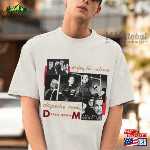 Depeche Mode T-Shirt Enjoy The Silence Music Shirt Vintage Style Sweatshirt Hoodie