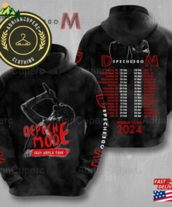 Depeche Mode Tee World Tour 2024 Sweatshirt Band Hoodie Unisex T-Shirt