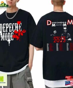 Depeche Mode Tour 2 Sides Unisex Shirt Gift For Fan Hoodie Sweatshirt
