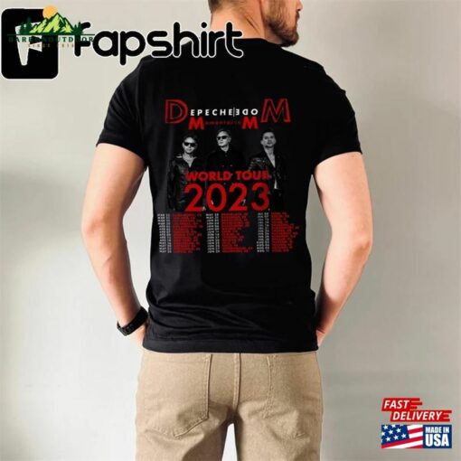 Depeche Mode Tour 2023 Tshirt Memento Mori World T-Shirt Fan Gift Merch Unisex Hoodie