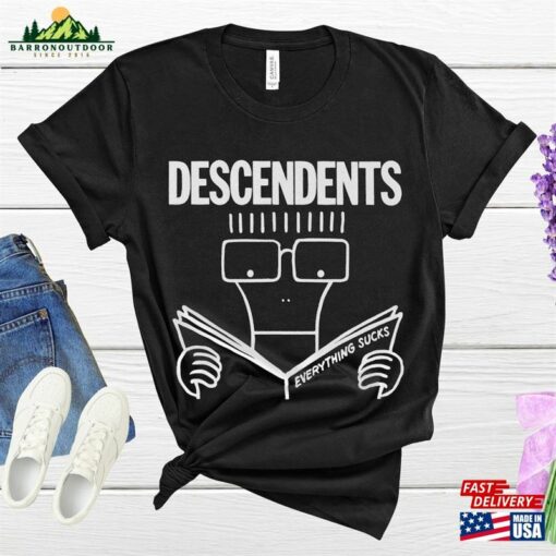 Descendents Everything Sucks Shirt Vintage 90S Band T-Shirt Sweatshirt Hoodie