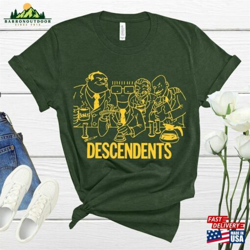 Descendents T-Shirt Vintage 90S Band Black Unisex Classic