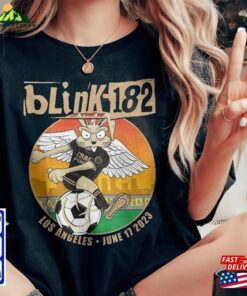 Design Blink 182 June 17 2023 Tour Los Angeles Shirt Unisex Tee Sweatshirt Classic