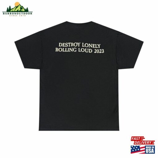 Destroy Lonely Rolling Loud 2023 (Back Print !) Merch Tour Tee T-Shirt Classic Hoodie