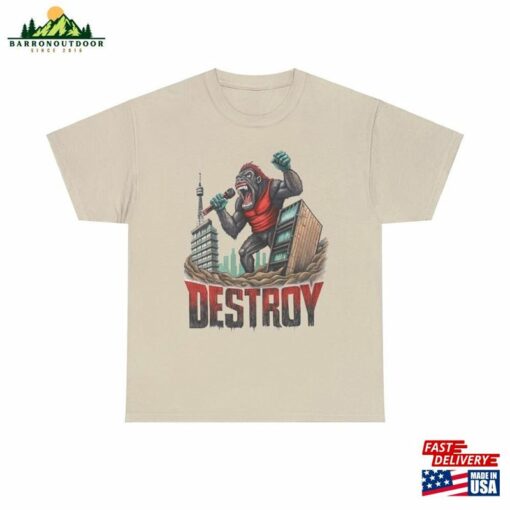 Destroy Unisex Heavy Cotton Tee Sweatshirt Hoodie