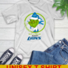 Detroit Lions NFL Christmas Grinch I Hate People But I Love My Favorite Football Team T-Shirt