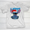 Detroit Lions NFL Football noel stitch Christmas T-Shirt