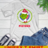 Detroit Pistons NBA Christmas Grinch I Hate People But I Love My Favorite Basketball Team T-Shirt