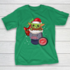 Detroit Red Wings Christmas Baby Yoda Star Wars Funny Happy NHL T-Shirt