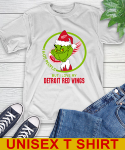 Detroit Red Wings NHL Christmas Grinch I Hate People But I Love My Favorite Hockey Team T-Shirt Detroit Red Wings NHL Christmas Grinch I Hate People But I Love My Favorite Hockey Team T-Shirt