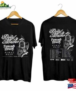Devil Master Fuming Mouth And Final Gasp Fall Tour Shirt Band Fan T-Shirt Classic