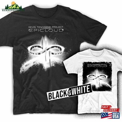 Devin Townsend Project Epiccloud Band Poster Album Cover Metal Hard Rock Music T-Shirt All Sizes S 5Xl Men’s White Sweatshirt