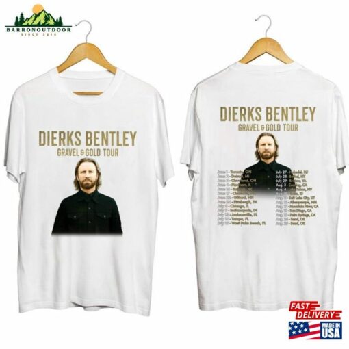 Dierks Bentley Gravel And Gold 2023 Tour Shirt For Fan Concert Sweatshirt T-Shirt