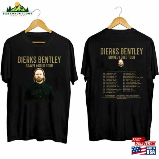 Dierks Bentley Gravel And Gold 2023 Tour Shirt For Fan Concert Sweatshirt T-Shirt