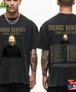 Dierks Bentley Gravel And Gold 2023 Tour Shirt Music T-Shirt Hoodie