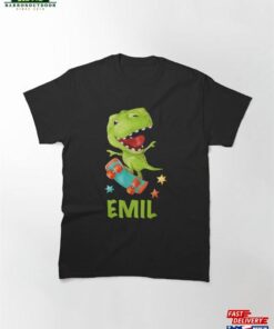 Dino Boy Lettering Emil Classic T-Shirt Hoodie Sweatshirt