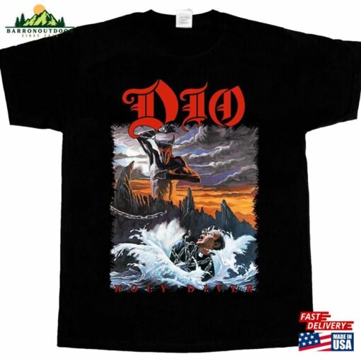 Dio Holy Diver New Black Short Long Sleeve T Hoodie Sweatshirt