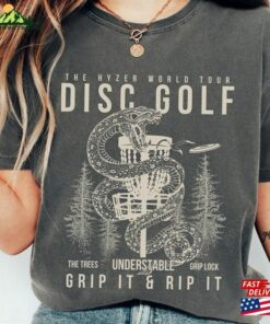 Disc Golf Shirt Comfort Colors® Grunge Discgolf Band Tee Lover Gift Classic Hoodie