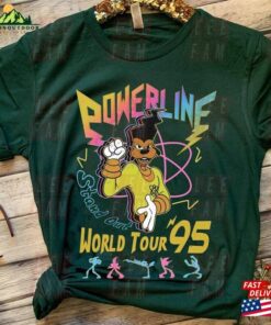 Disney A Goofy Movie Powerline Stand Out World Tour 95 Shirt Birthday Gift Ideas Walt T-Shirt Classic Hoodie