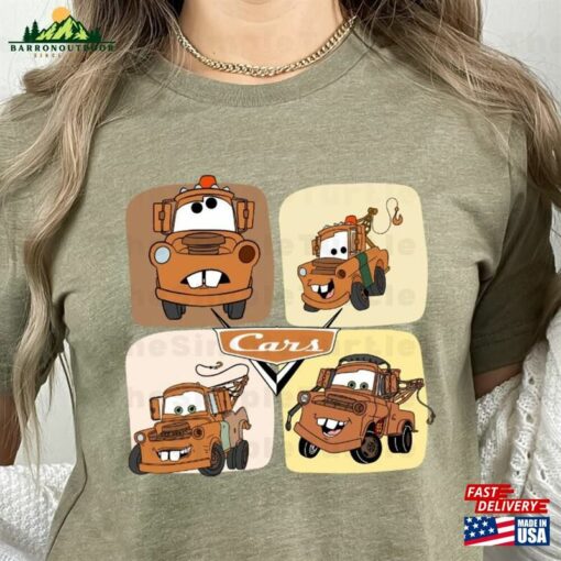 Disney Cars Movie Tow Mater Shirt Trip Travel Unisex Hoodie