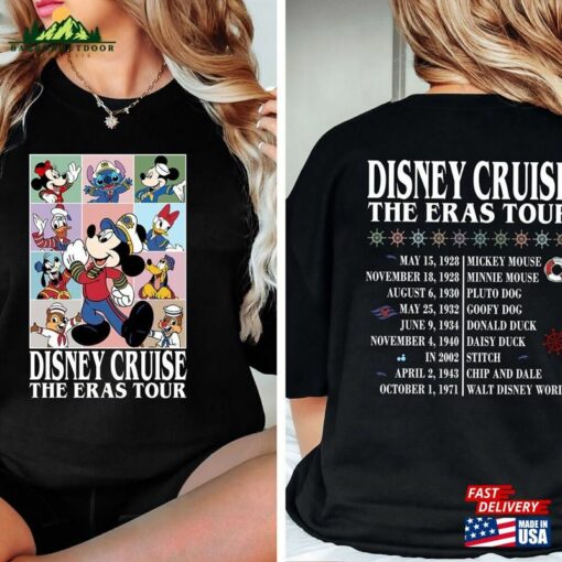 Disney Cruise The Eras Tour Shirt Family Comfort Colors Matching Shirts T-Shirt Classic