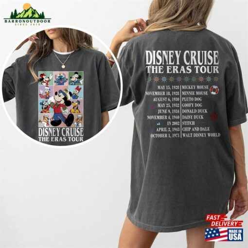 Disney Cruise The Eras Tour Shirt Family Comfort Colors Matching Shirts T-Shirt Classic