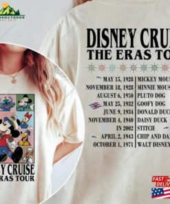 Disney Cruise The Eras Tour Shirt Family Comfort Colors Matching Shirts Vacation 2023 Hoodie Sweatshirt