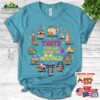 Disney Epcot World Showcase Countries Food Taste Your Way Around The Shirt And Wine Festival 2023 Family Travel B T-Shirt Classic