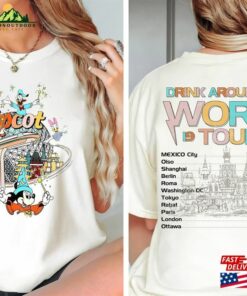 Disney Epcot World Tour Comfort Color Shirt Retro Center 1982 Unisex Tshirt Mickey And Friends Tee Sweatshirt Classic