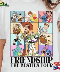 Disney Friendship The Besties Tour Shirt Best Friends Trip Matching Tee Sweatshirt Unisex 3