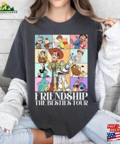 Disney Friendship The Besties Tour Shirt Best Friends Trip Matching Tee Sweatshirt Unisex 4