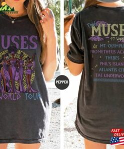Disney Hercules The Muses 97 World Tour Shirt Retro Diva Song Concert Music Girl Trip Unisex Classic 3