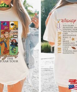 Disney Pixar Magical Tour Shirt Two Sided Classic Sweatshirt