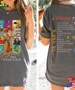 Disney Pixar Magical Tour Shirt Two Sided Classic Sweatshirt 3