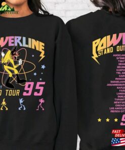 Disney Powerline Stand Out World Tour 95 Retro Shirt Vintage A Goofy Movie Matching Family Hoodie Unisex