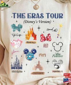 Disney The Eras Tour Shirt Mickey Era Retro Disneyland Castle Hoodie Classic 3