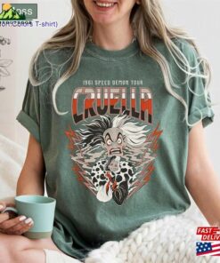 Disney Villains Cruella De Vil 1961 Speed Tour Band Shirt 101 Dalmations Tee Classic Sweatshirt 3 Disney Villains Cruella De Vil 1961 Speed Tour Band Shirt 101 Dalmations Tee Classic Sweatshirt 4