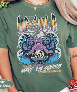 Disney Villains The Little Mermaid Ursula World Tour Band Retro Shirt Magic Kingdom Unisex Comfort Colors® T-Shirt Family Birthday Gift Tee Classic Sweatshirt 2 Disney Villains The Little Mermaid Ursula World Tour Band Retro Shirt Magic Kingdom Unisex Comfort Colors(r) T Shirt Family Birthday Gift Tee Classic Sweatshirt 3