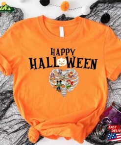 Disney World Happy Halloween T-Shirt Customizable Sweatshirt Loved Characters Shirt Hoodie